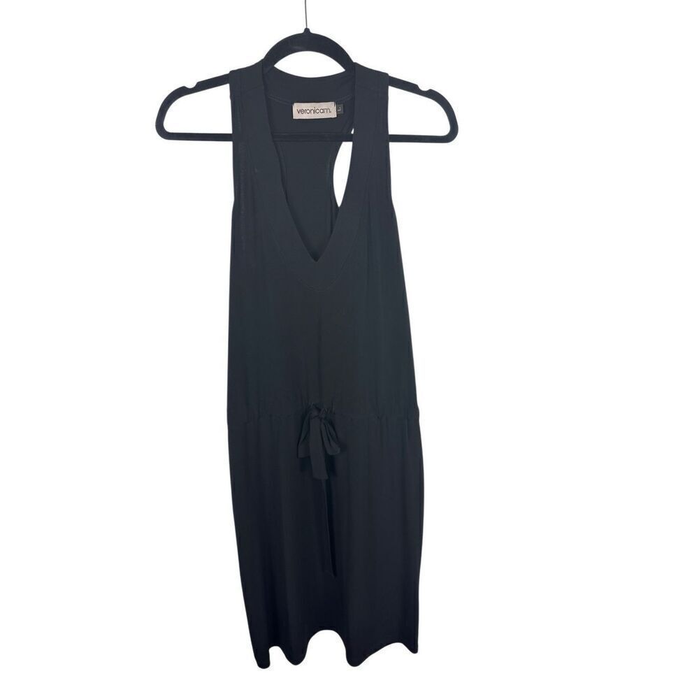 Veronica M black knit dress- size L